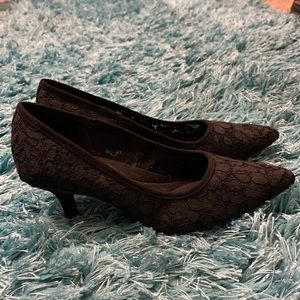 Black heels